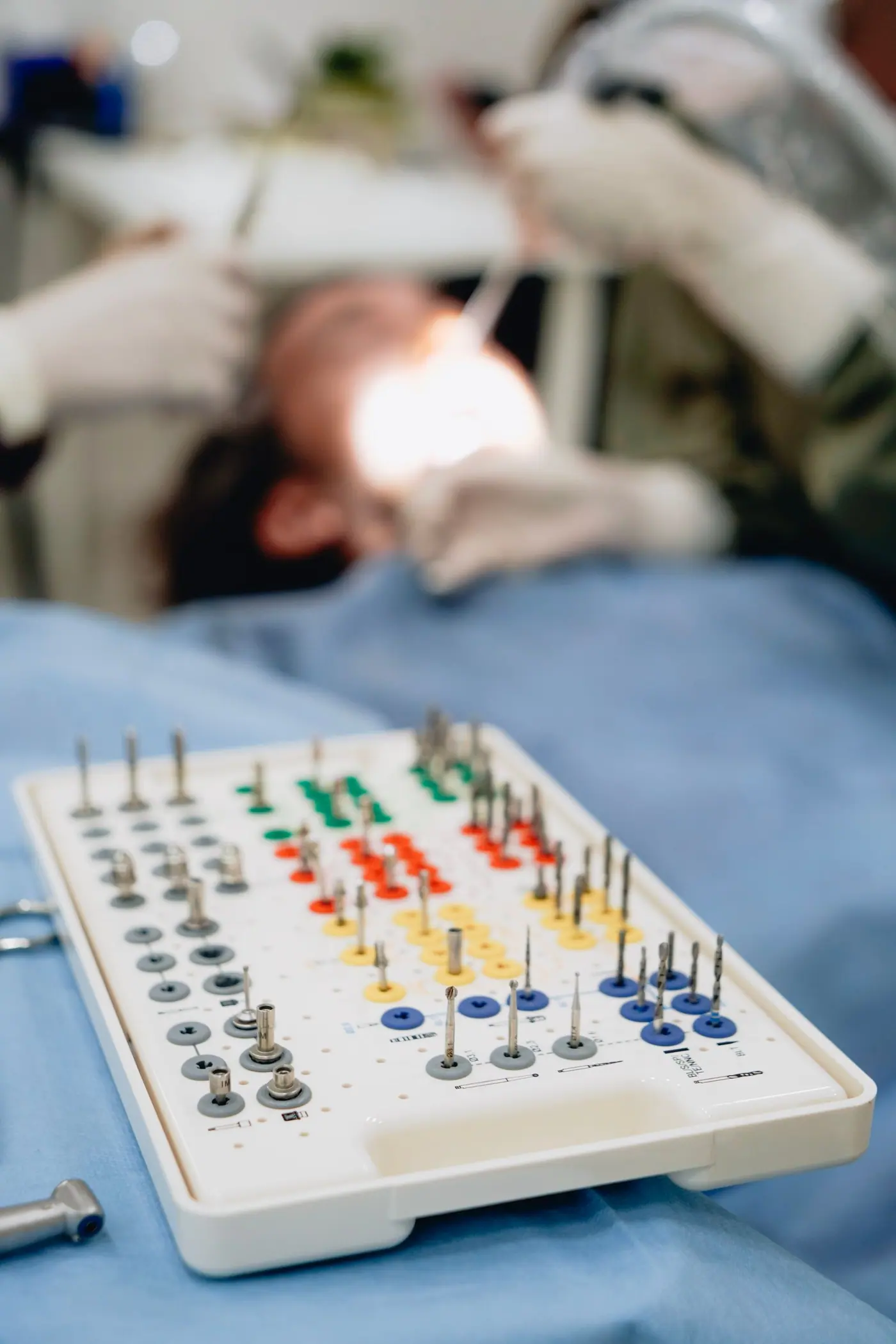 Implantat-Set für die Operation