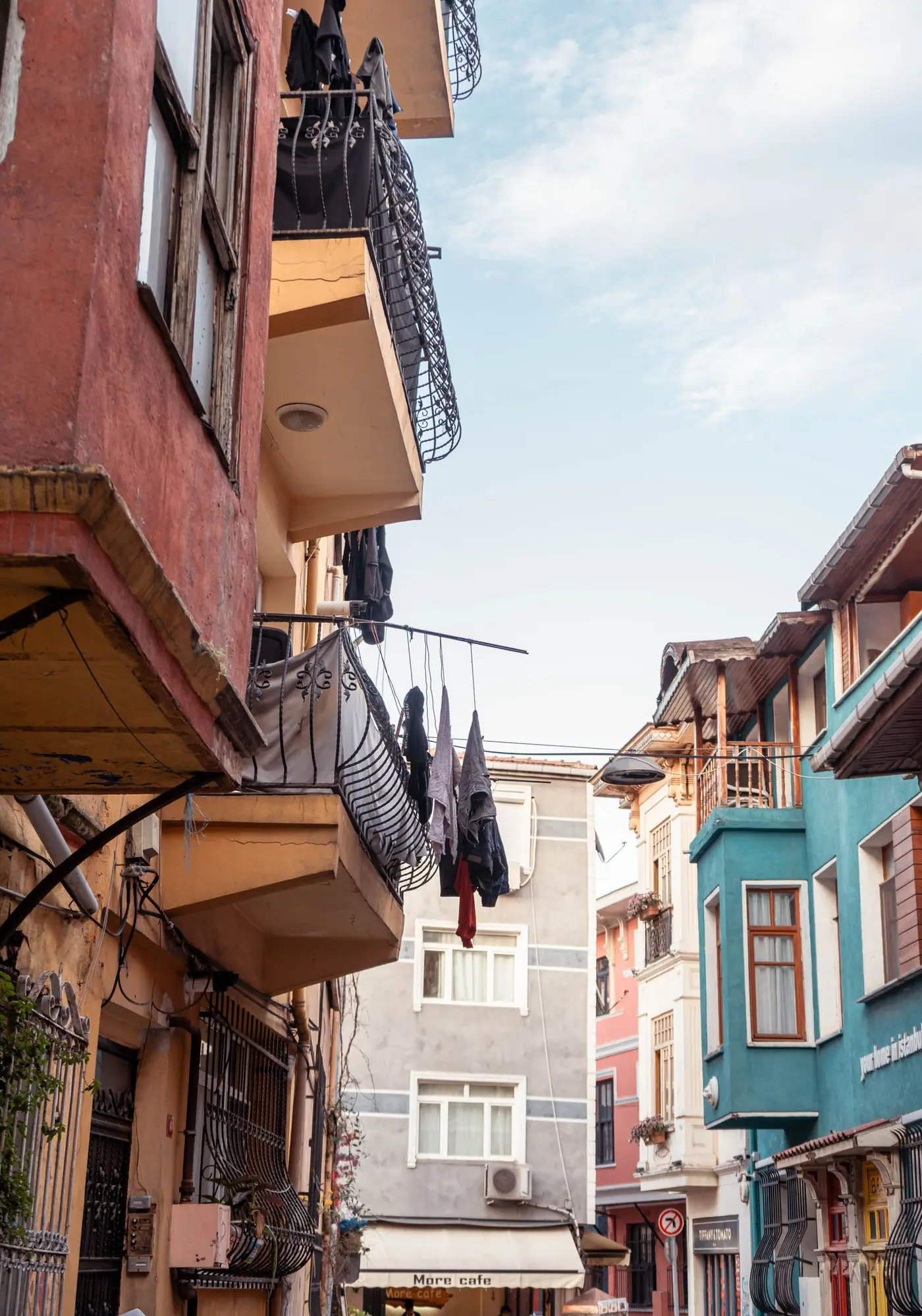 Bunte Häuser in Balat